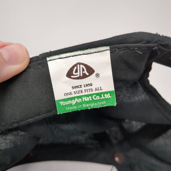 Icestorm '94 St. Joseph Light & Power Snapback Trucker Hat Cap Black OS Vintage - Picture 9 of 9